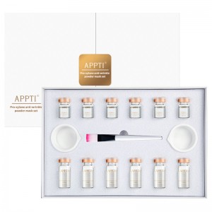 الكورية الساخن بيع قناع مسحوق تبييض المضادة للتجاعيد هيدرو جيلي قناع مسحوق مجموعة